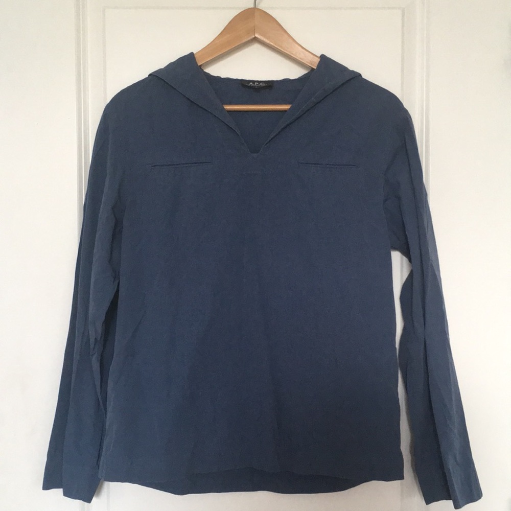 A.P.C. Blue sailor shirt